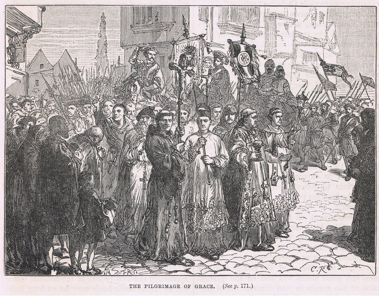 Pouť milosti 1537 od Charles Ricketts