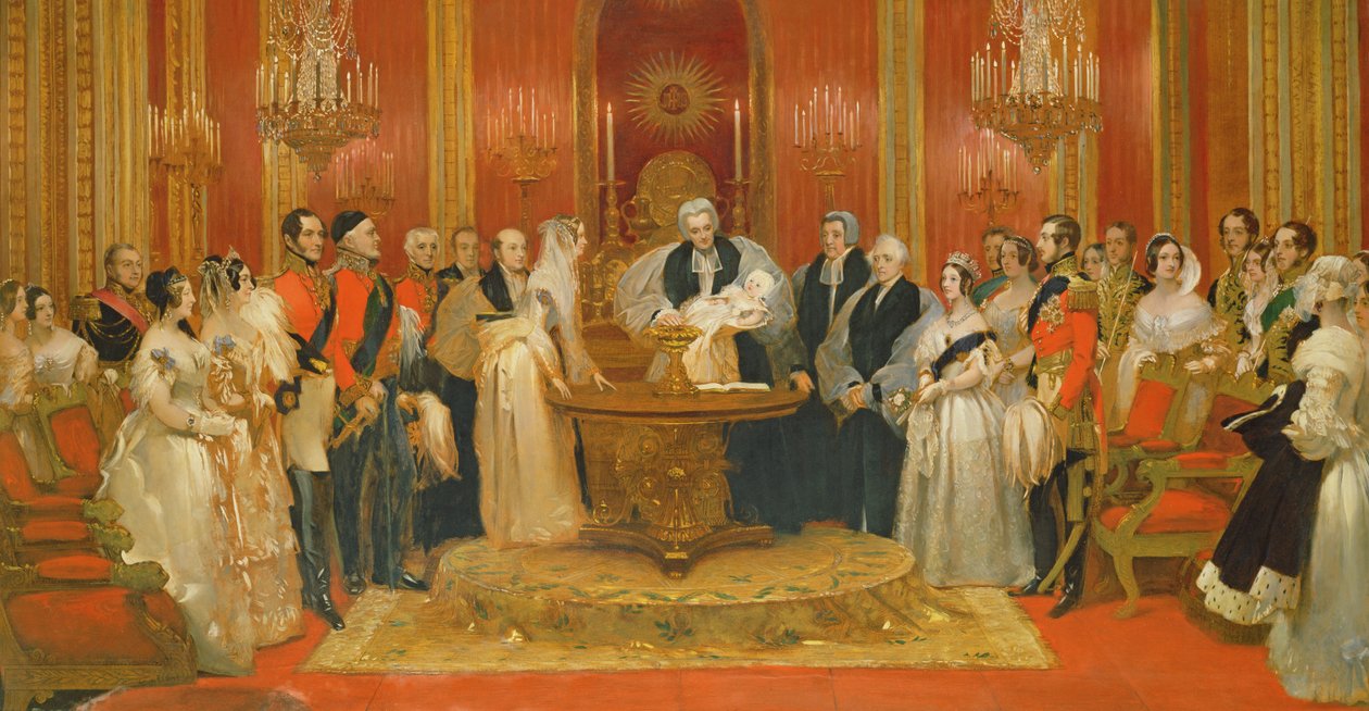 Křest princezny Royal od Charles Robert Leslie