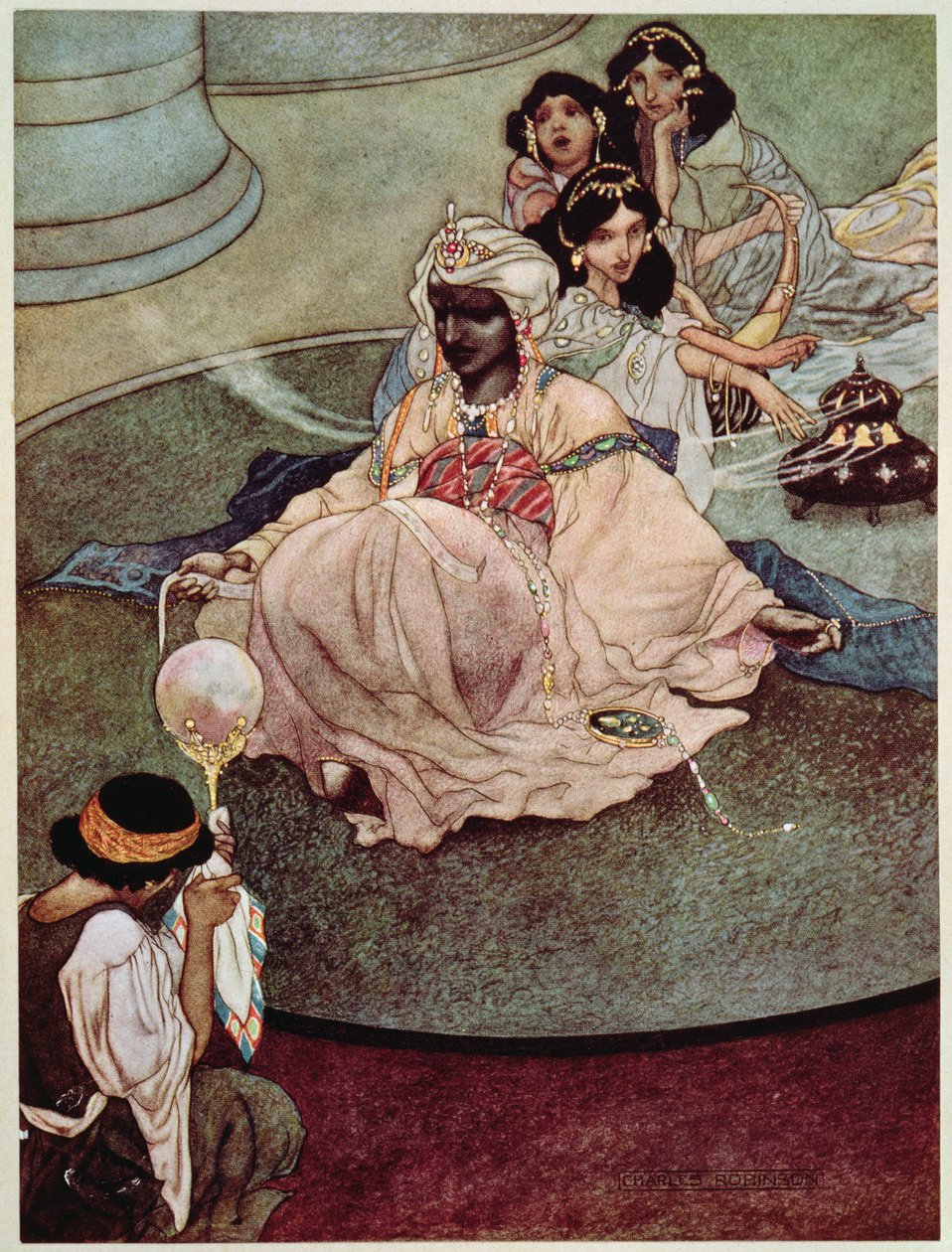 Král měsíčních hor, 1913 od Charles Robinson