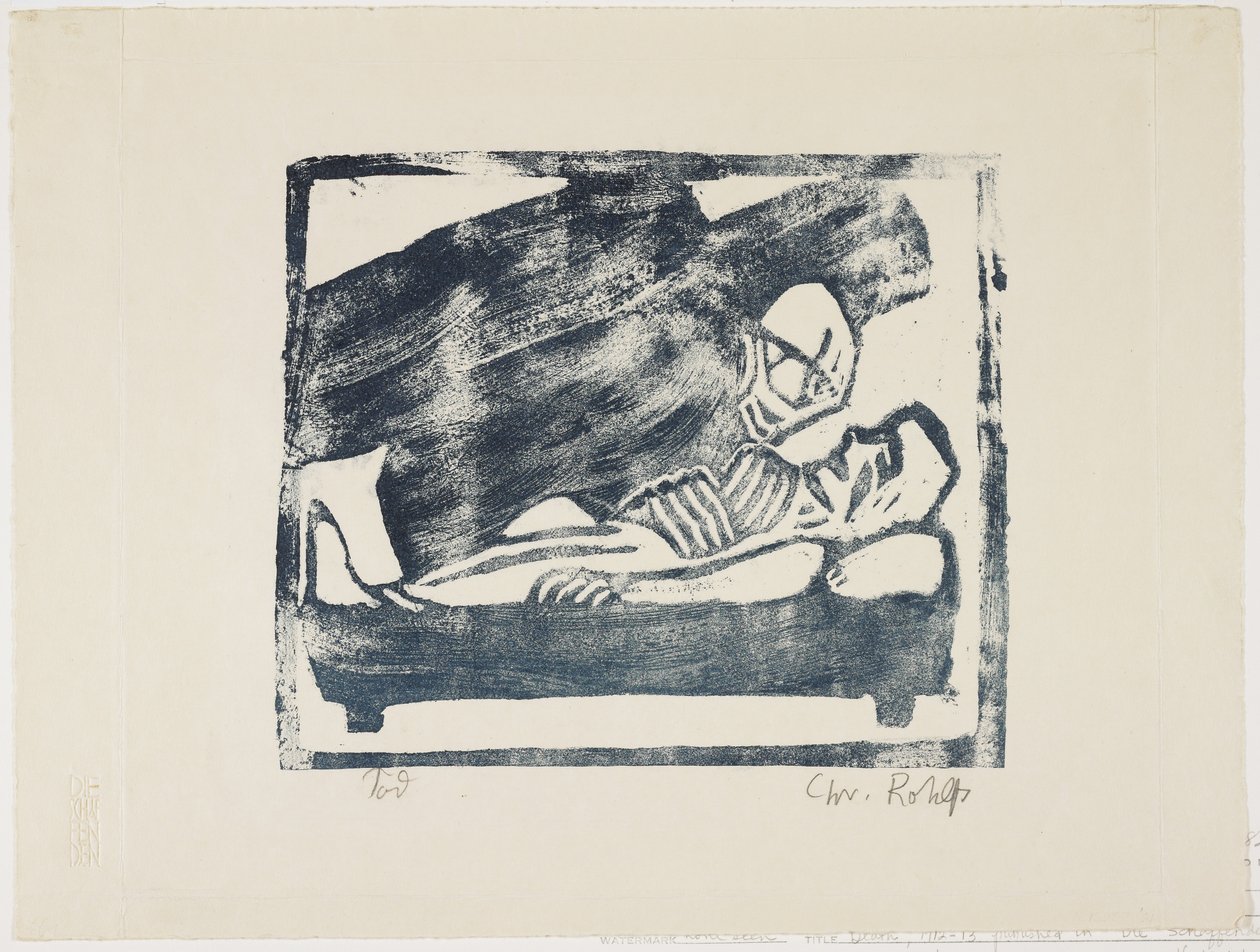 Smrt, 1912-1913 od Charles Rohlfs