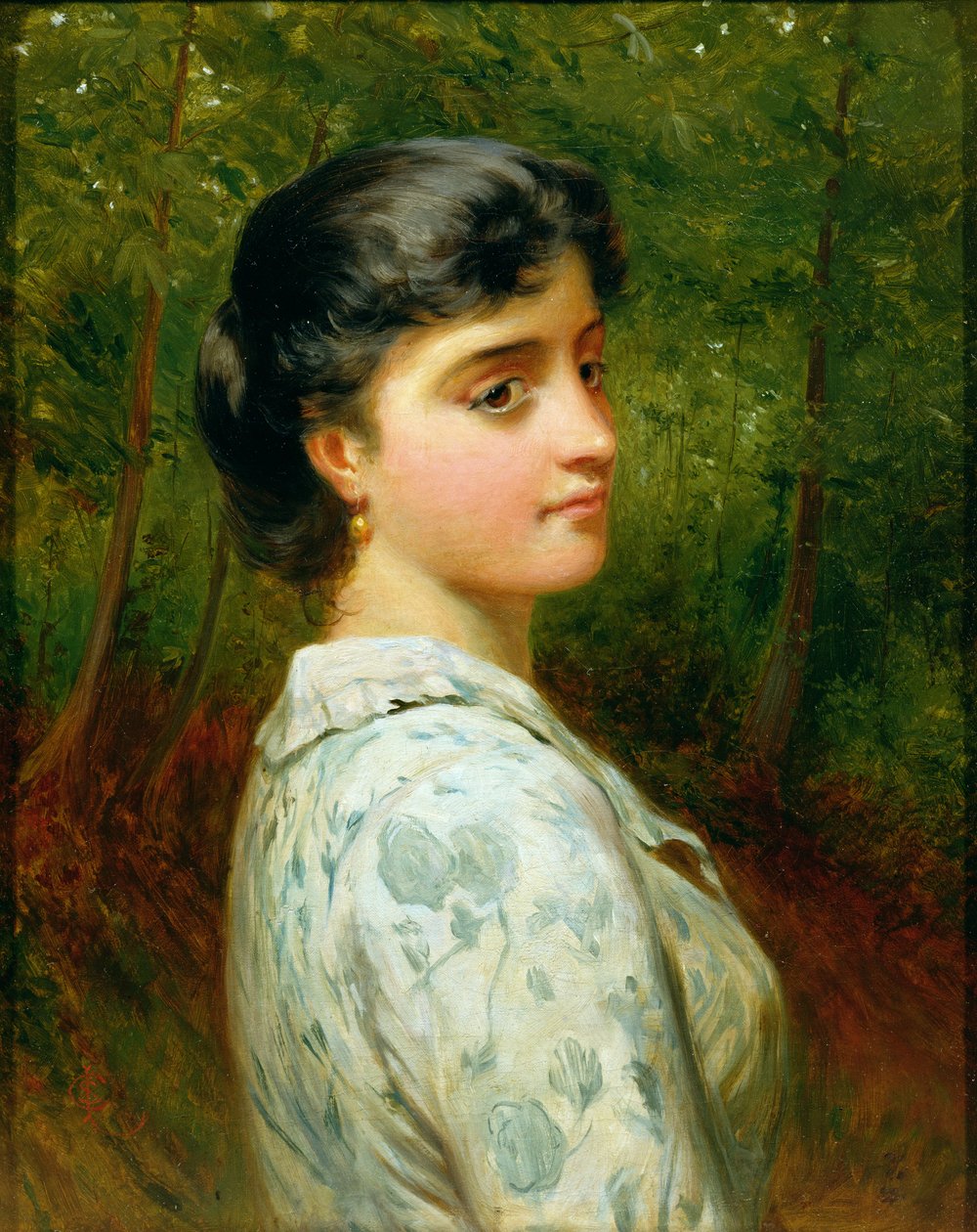 V lesích od Charles Sillem Lidderdale