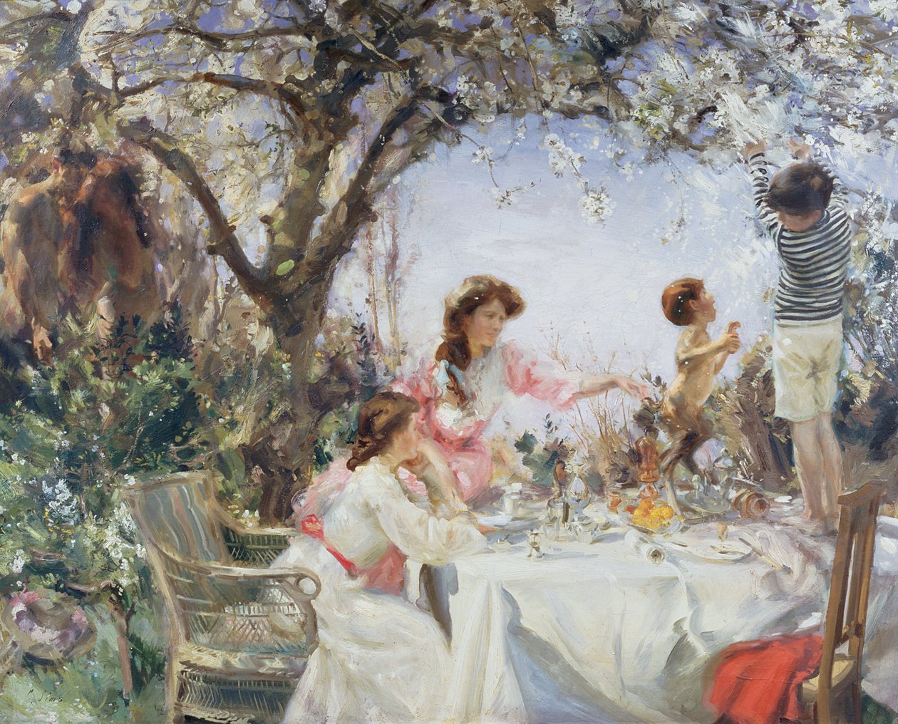 Malý Faun od Charles Sims