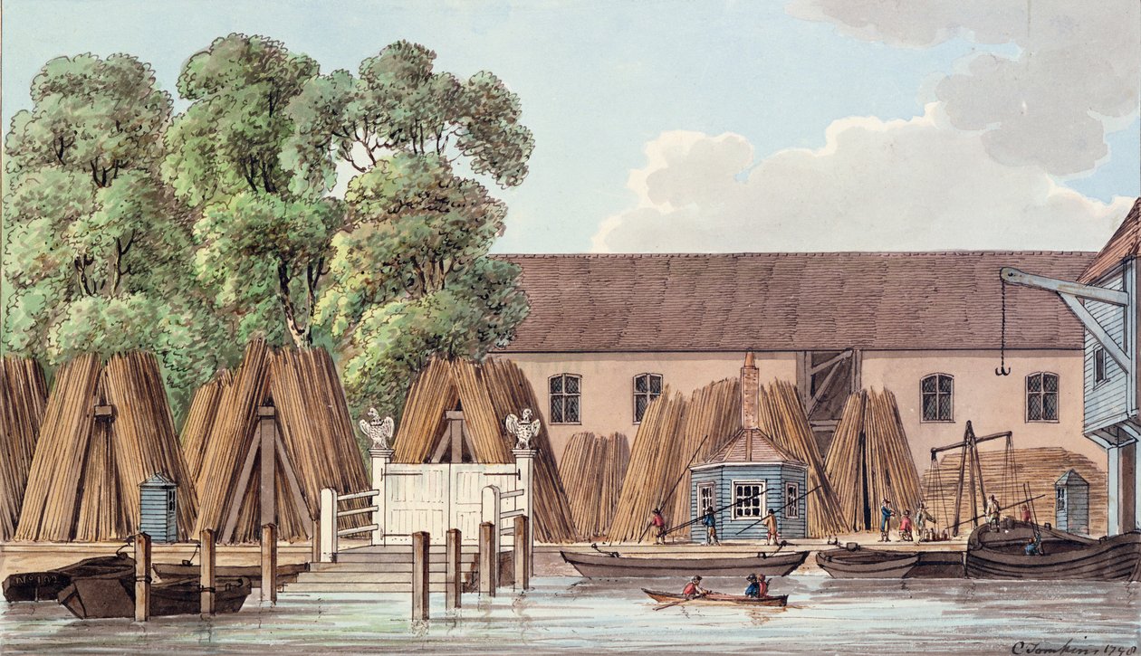 The Old Steel Yard, 1798 od Charles Tomkins
