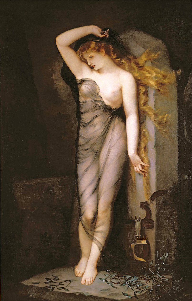 Velleda, před rokem 1869 od Charles Voillemot