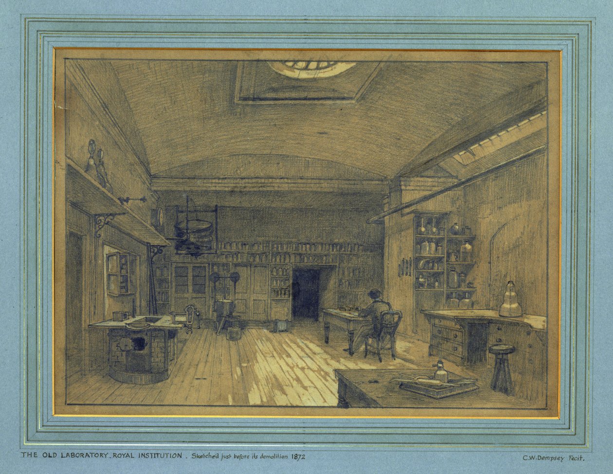 Royal Institution Laboratory, 1872 od Charles W. Dempsey