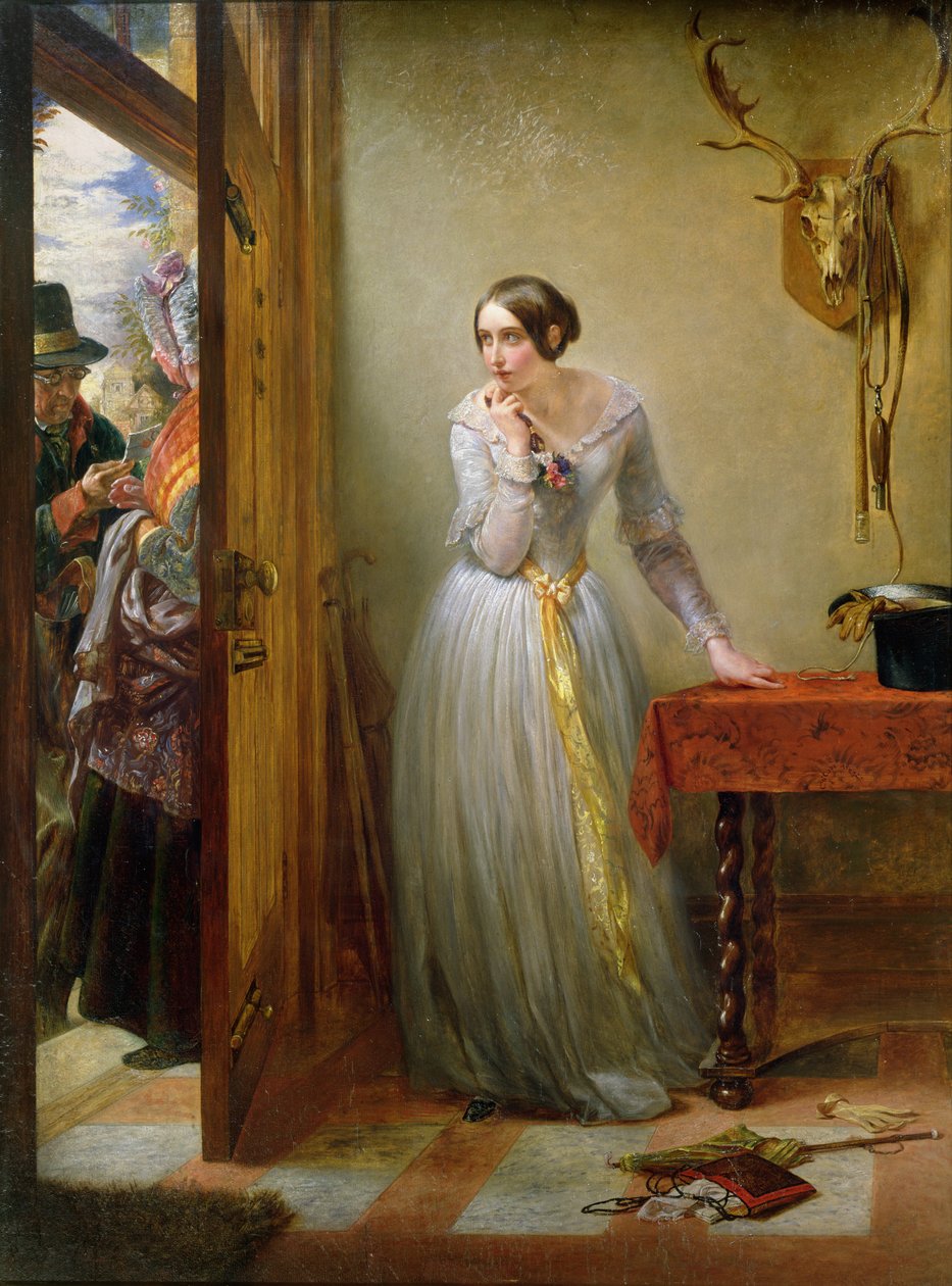 Palpitace, 1844 od Charles West Cope
