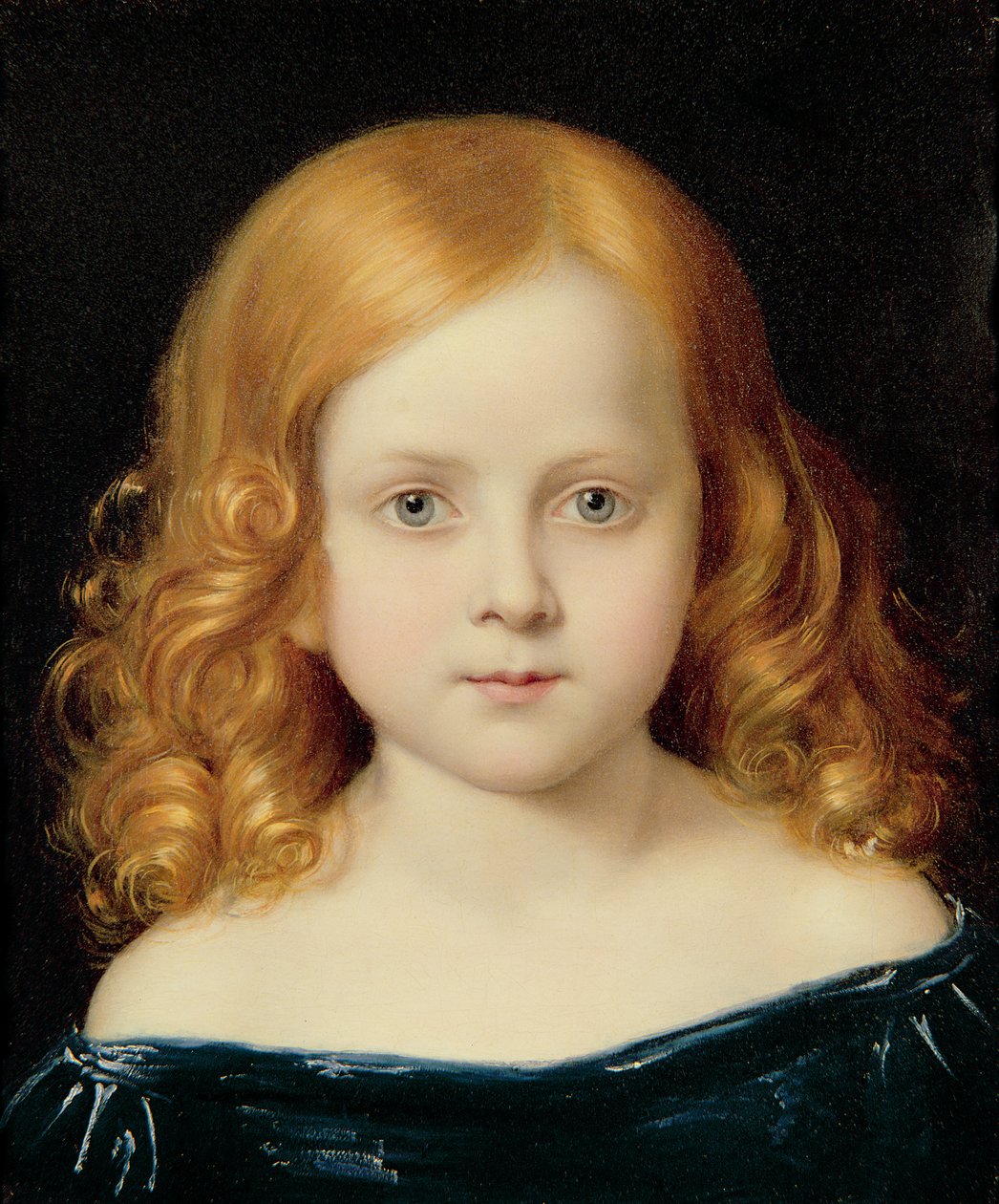 Portrét umělcovy dcery od Charles West Cope