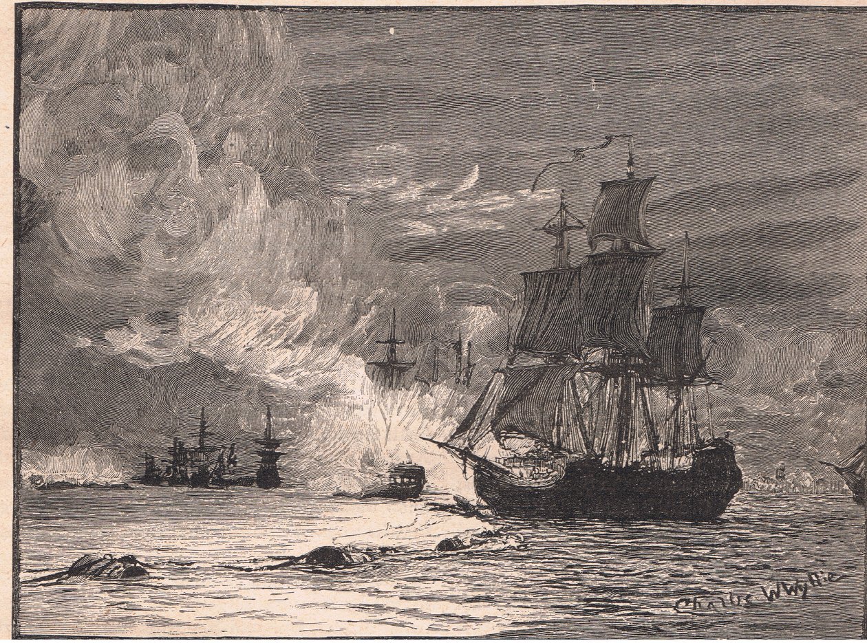 Prostředník, který v La Rochelle přerušil boom AD 1810 od Charles William Wyllie