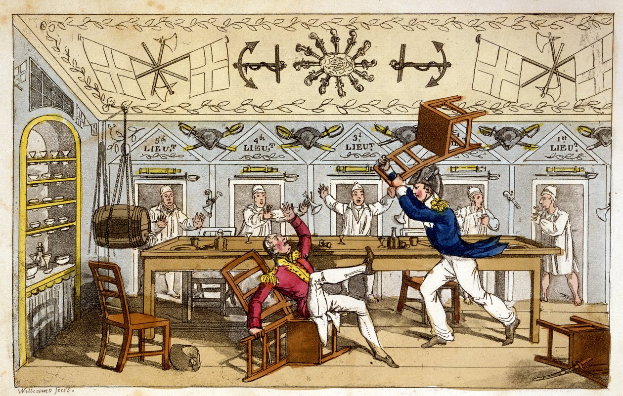 The Ward Room: Newcome a Capt. Clackett, z 