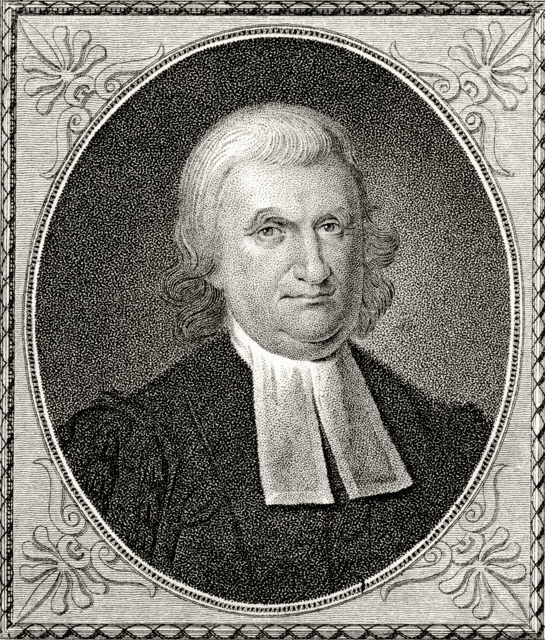 Dr John Witherspoon, rytý James Barton Longacre (1794-1869) od Charles Willson Peale