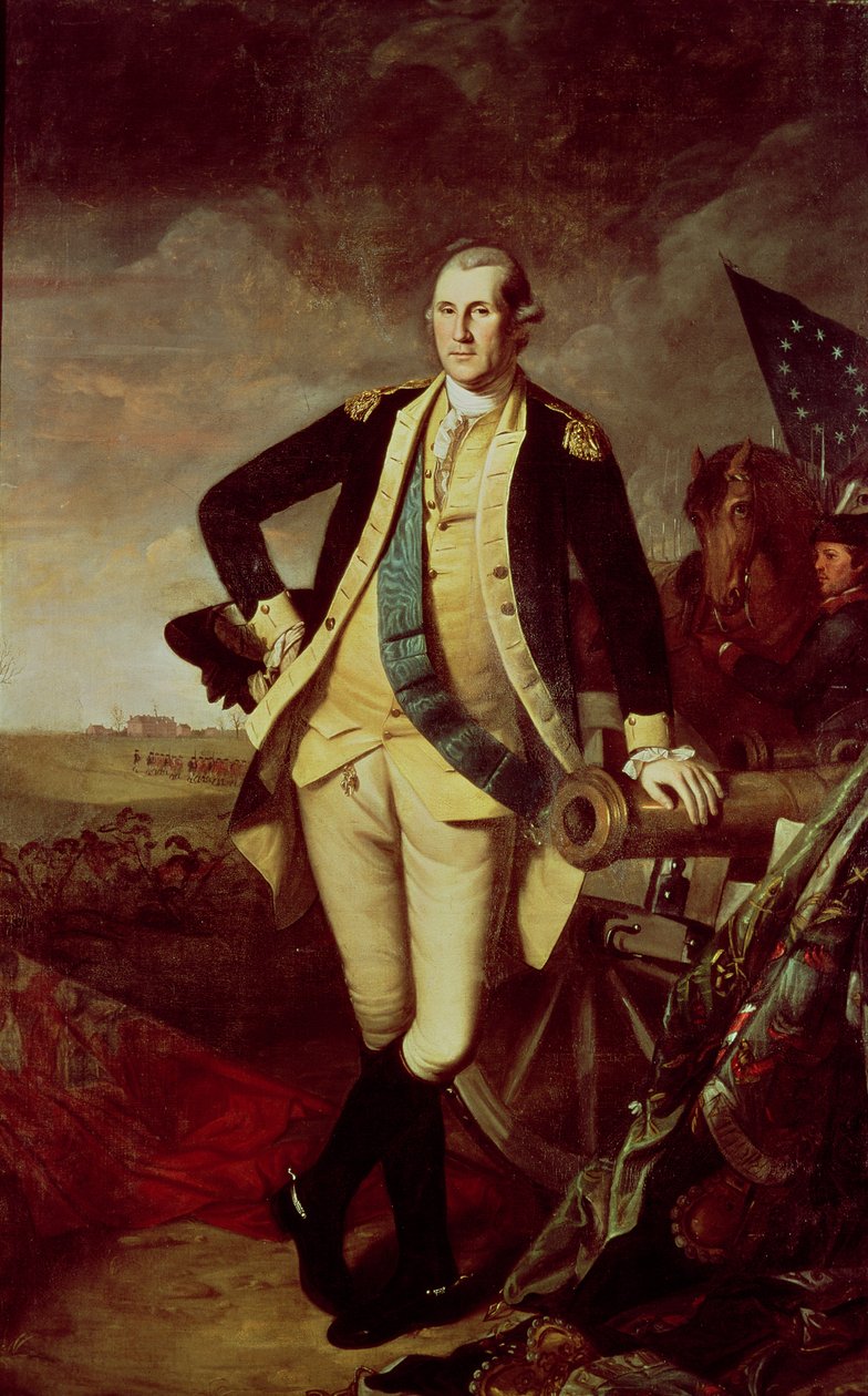 George Washington v Princetonu, 1779 od Charles Willson Peale