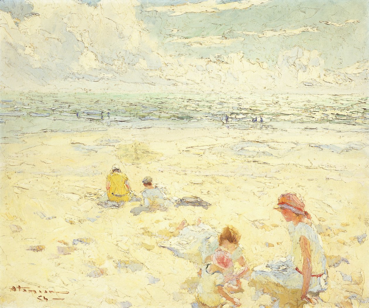 Pláž; La Plage od Charles Garabed Atamian