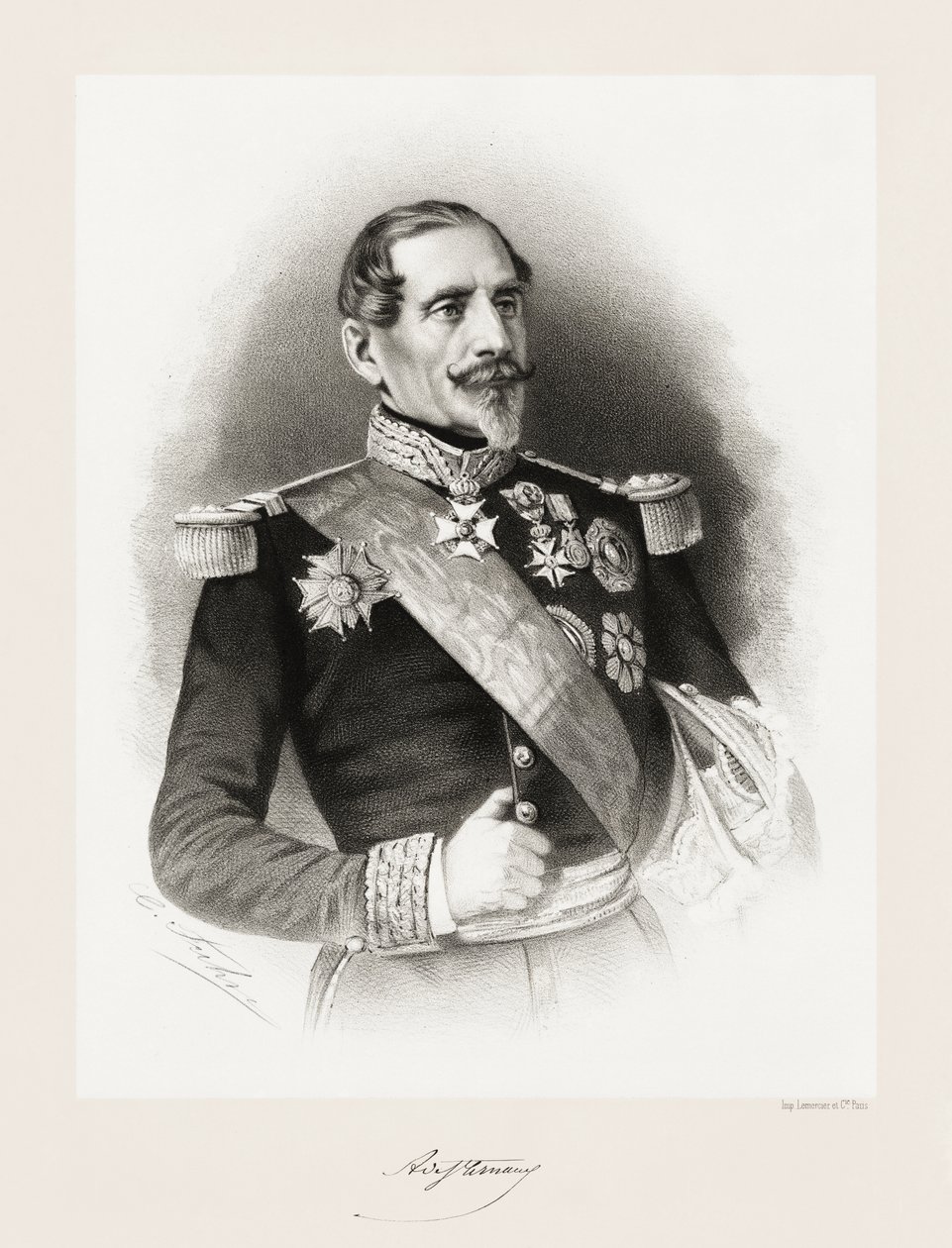 Armand Jacques Achille Leroy de Saint Arnaud, 1865-66 od Charles Jeremie Fuhr