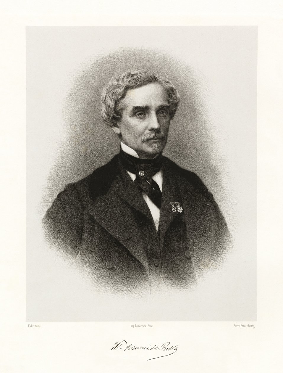 Charles Marie Wladimir Brunet de Presle od Charles Jeremie Fuhr
