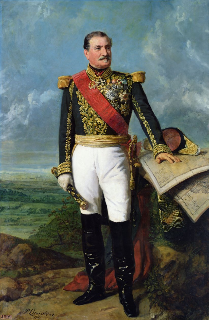 Elie-Frederic Forey (1804-1872), Empire Marshall od Charles Philippe Lariviere