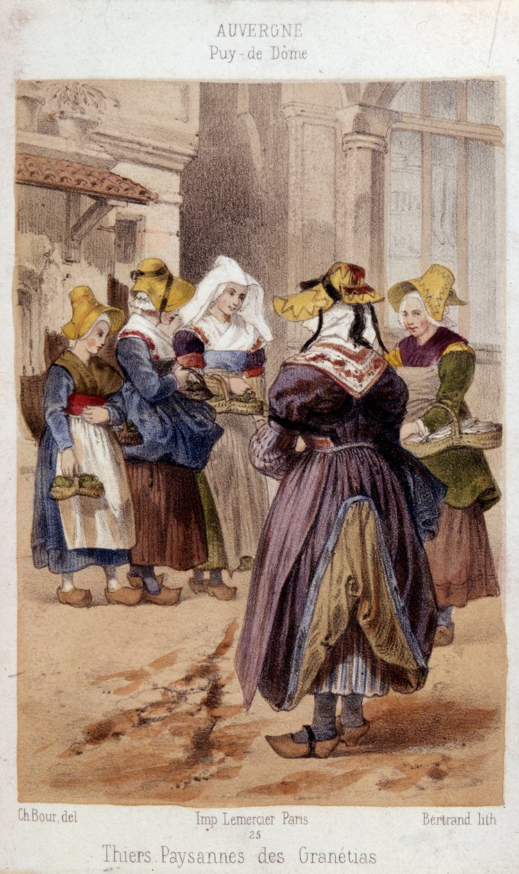 Gravírování Bour (19. století, Paříž, dekorativní umění) od Charles (after) Bour