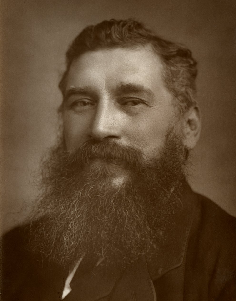 Joseph Knight , britský spisovatel a dramatik, 1884 od Charles A. Long