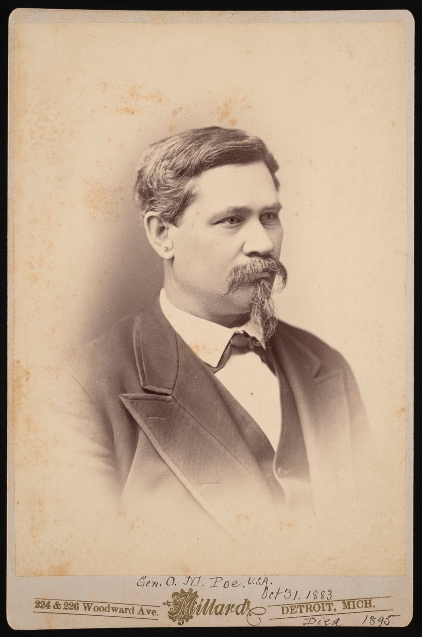 Portrét Orlanda Metcalfe Poea 1832-1895, 31. října 1883. od Charles A Millard