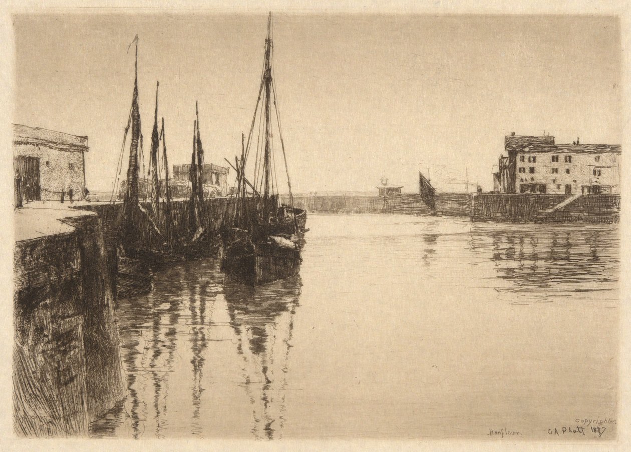 Honfleur od Charles A. Platt