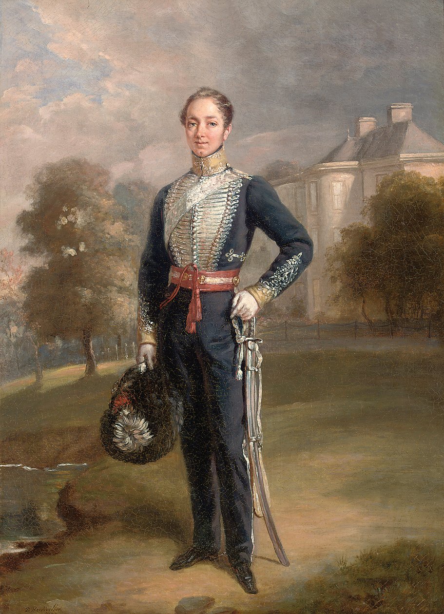 Portrét poručíka George Ramsay z Lixmontu, 1838 od Charles Achille DHardiviller