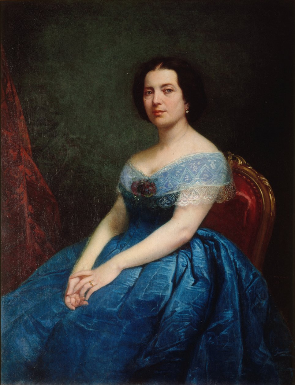 Portrét Ernesta Grisis 1816-1895, 1866. od Charles Adolphe Bonnegrace