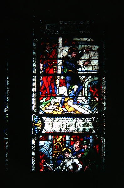 Okno zobrazující St Philip Howard od Charles Alban Buckler