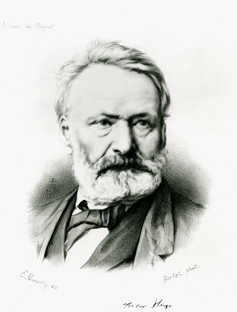 Portrét Victora Huga (1802-85) z 
