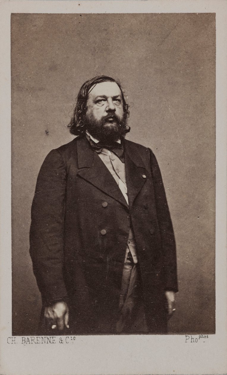 Portrét básníka Théophila Gautiera 1811-1872, 1872. od Charles Amédée Barenne