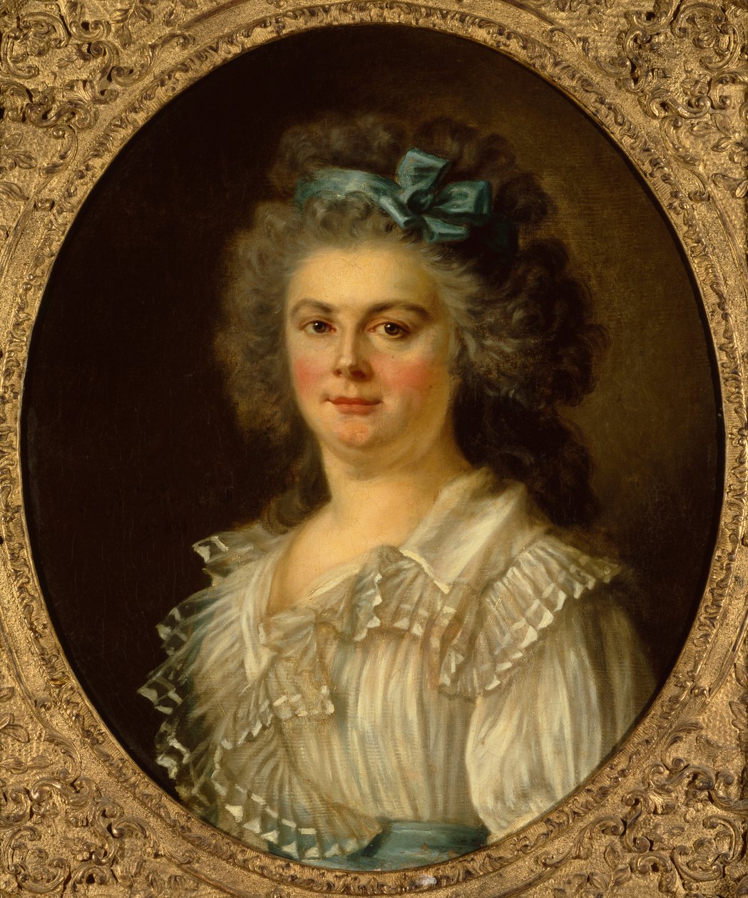 Portrét dámy od Charles Amedee Philippe van Loo