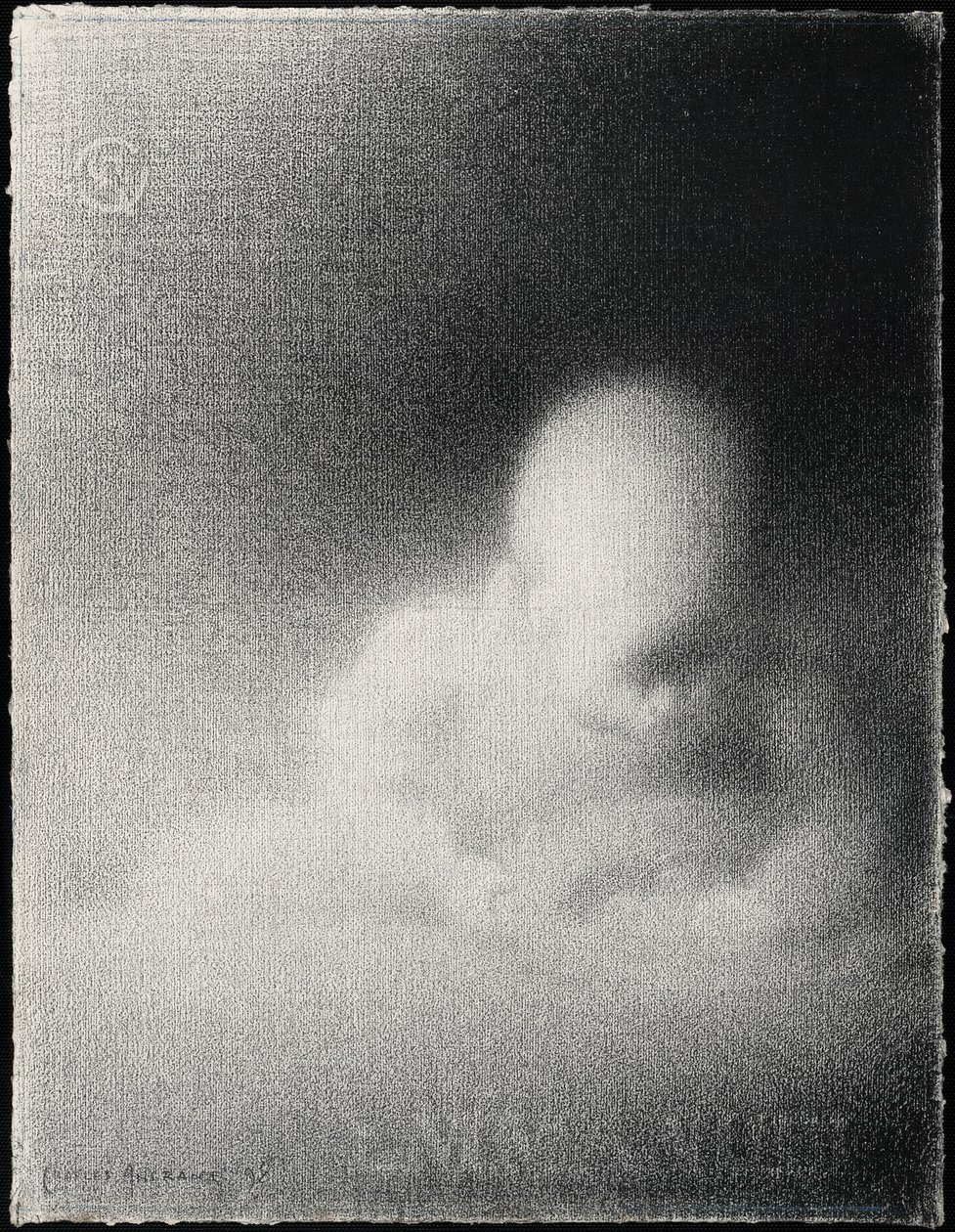Hlava dítěte (Emanuel) od Charles Angrand