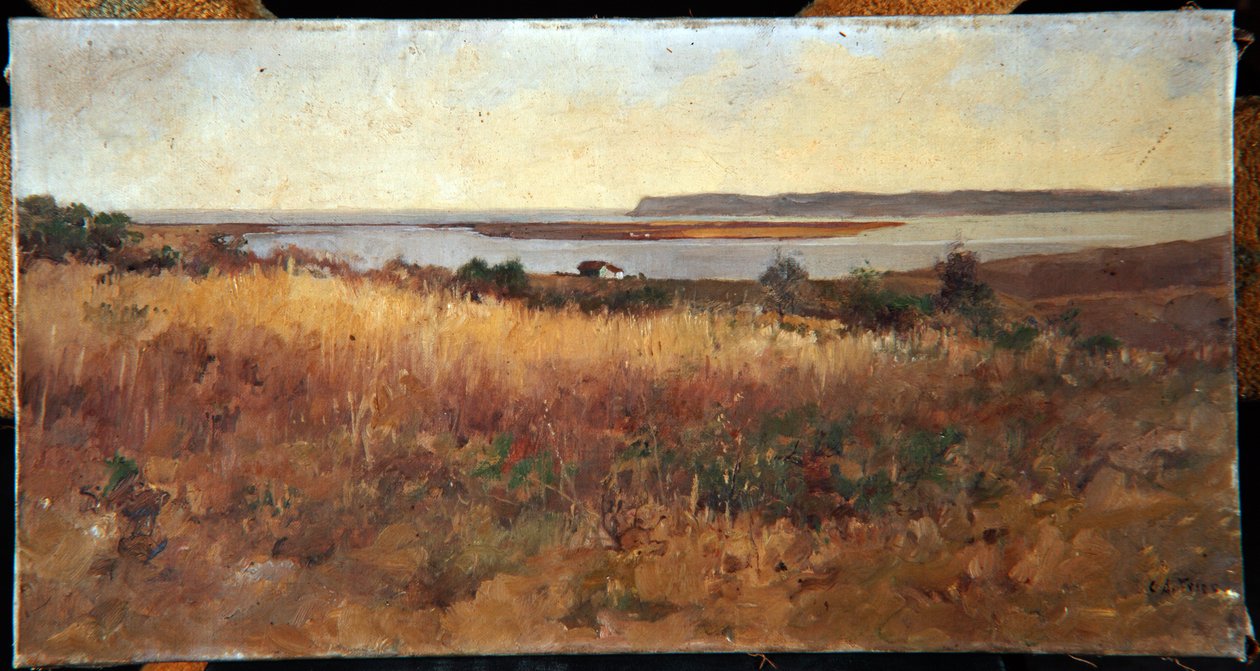 Point Loma z Logan Heights od Charles Arthur Fries