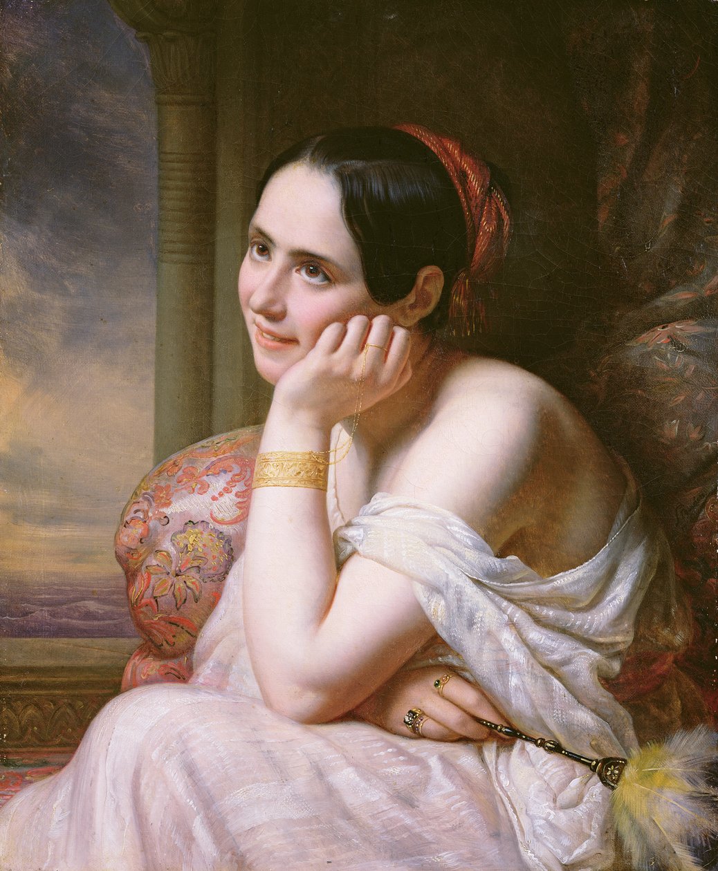 Odaliska, 1836 od Carl von Steuben