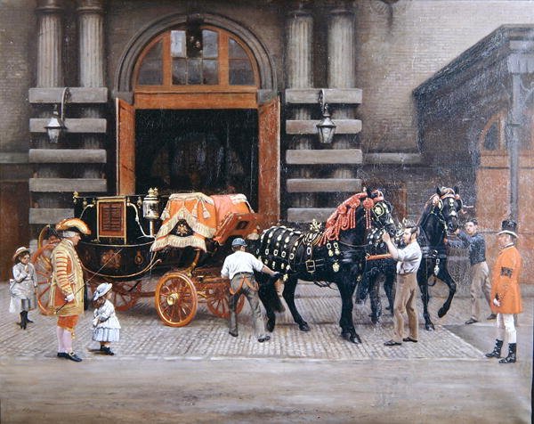 Kočár mistra koně od Charles Augustus Henry Lutyens