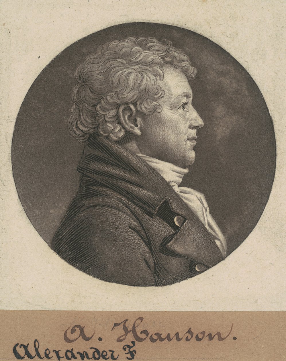 Alexander Contee Hanson od Charles B. J. Févret de Saint Mémin