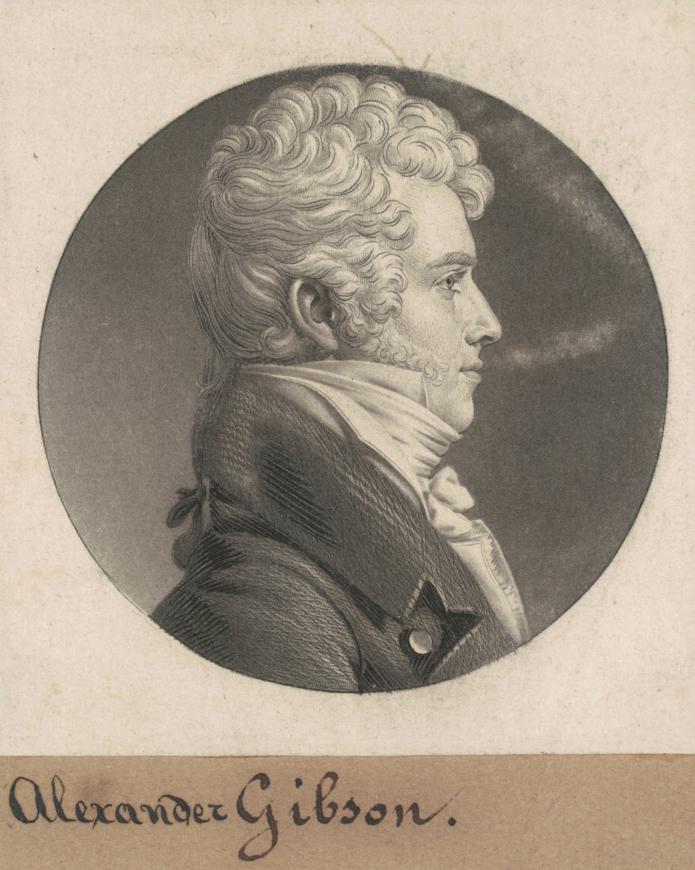 Alexander Gibson od Charles B. J. Févret de Saint Mémin