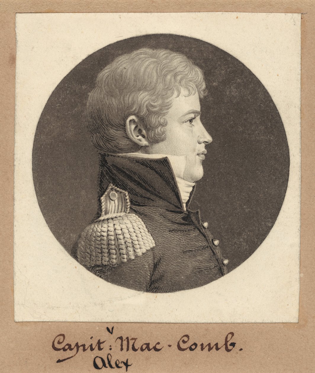 Alexander Macomb, Jr. od Charles B. J. Févret de Saint Mémin