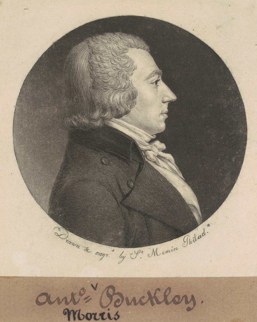 Anthony Morris Buckley od Charles B. J. Févret de Saint Mémin