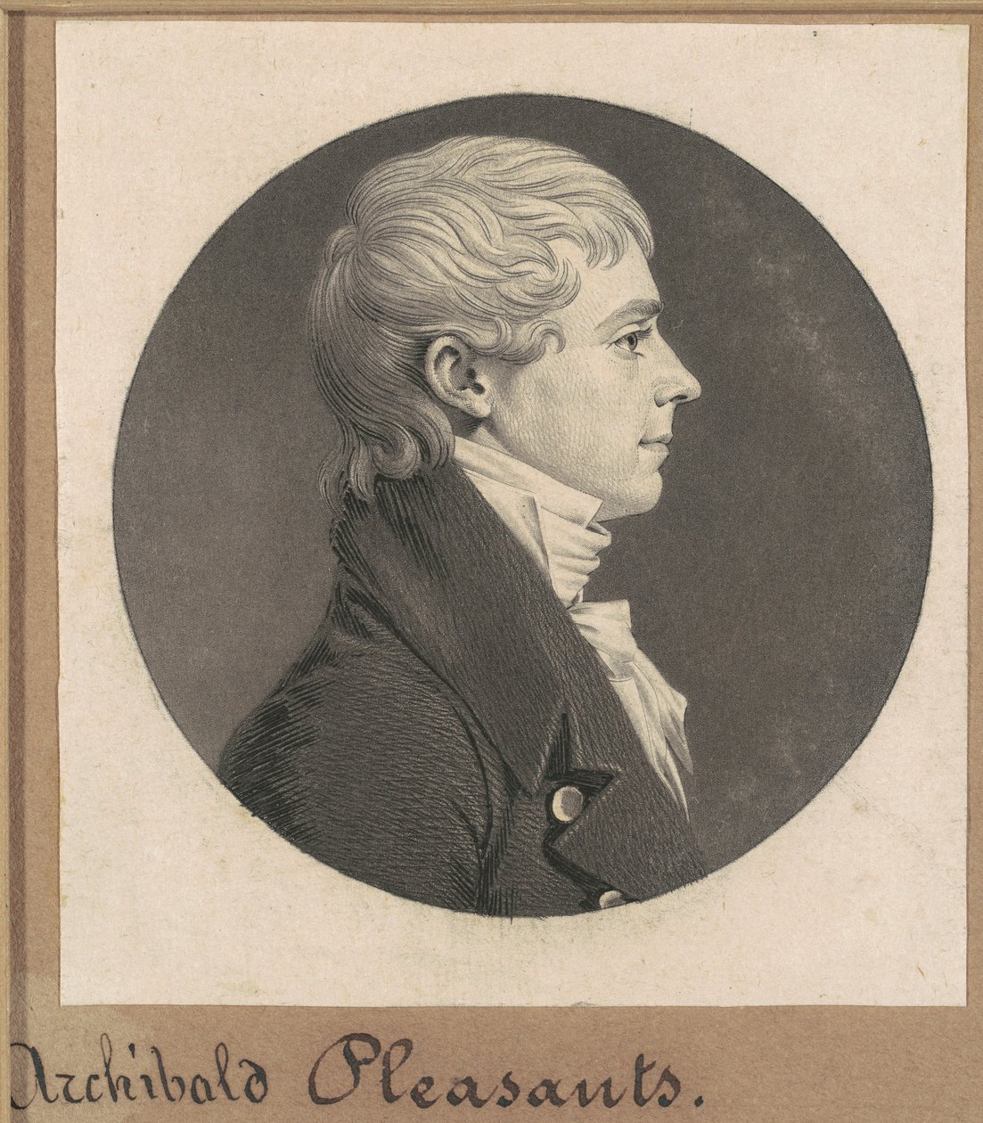 Archibald Pleasants, Jr. od Charles B. J. Févret de Saint Mémin