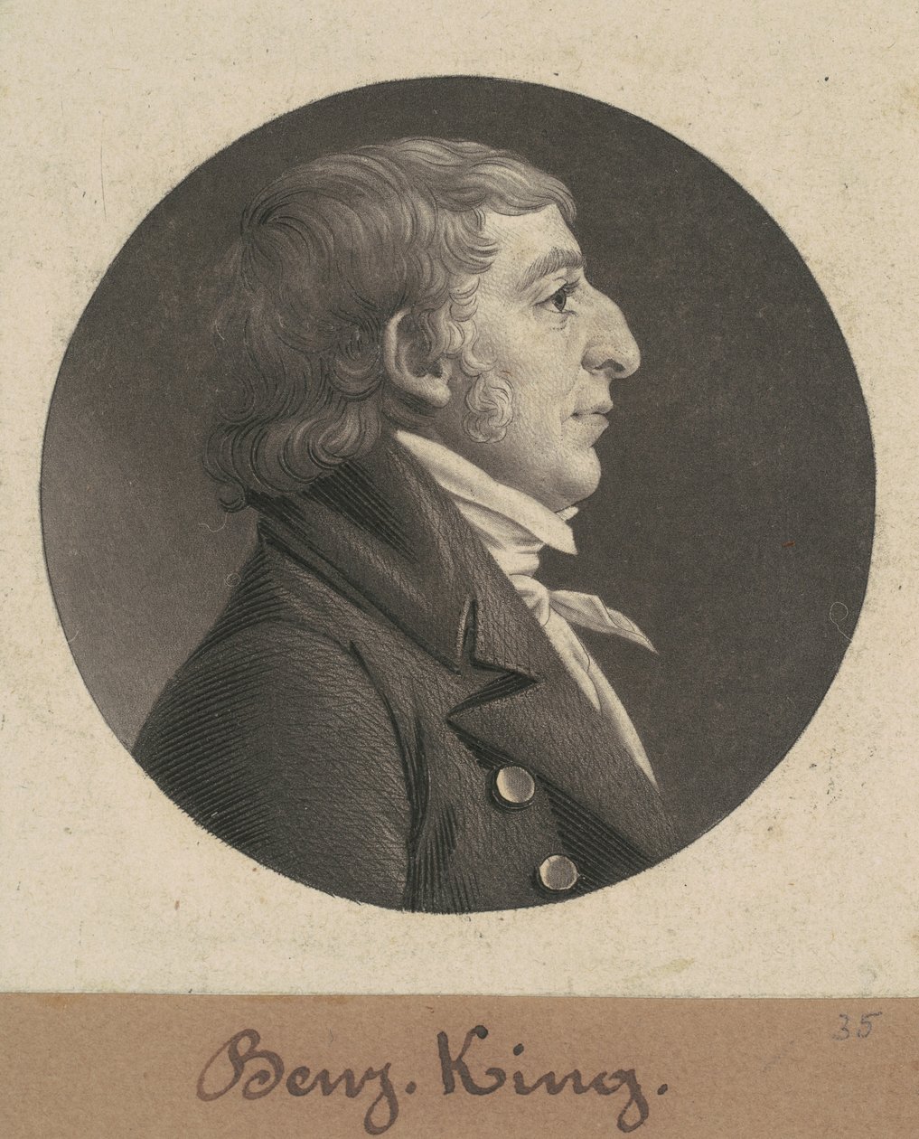 Benjamin King od Charles B. J. Févret de Saint Mémin