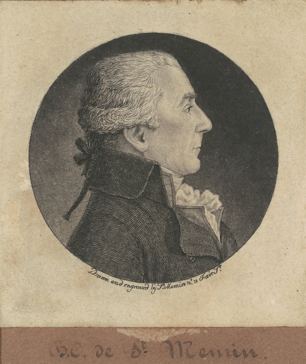Benigne-Charles Févret ze Saint-Mémin od Charles B. J. Févret de Saint Mémin