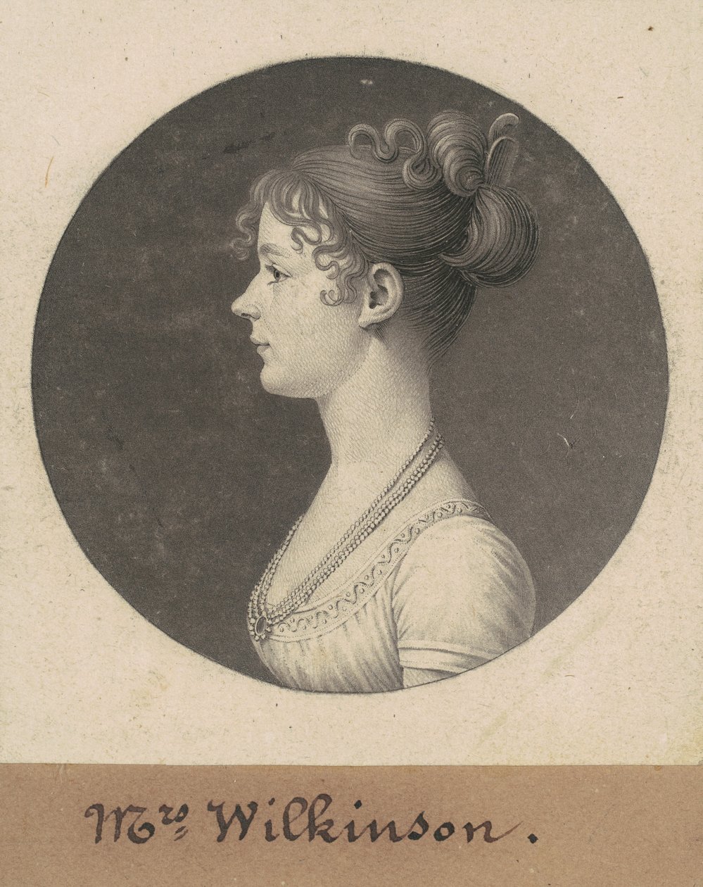 Catherine Andrews Wilkinson od Charles B. J. Févret de Saint Mémin