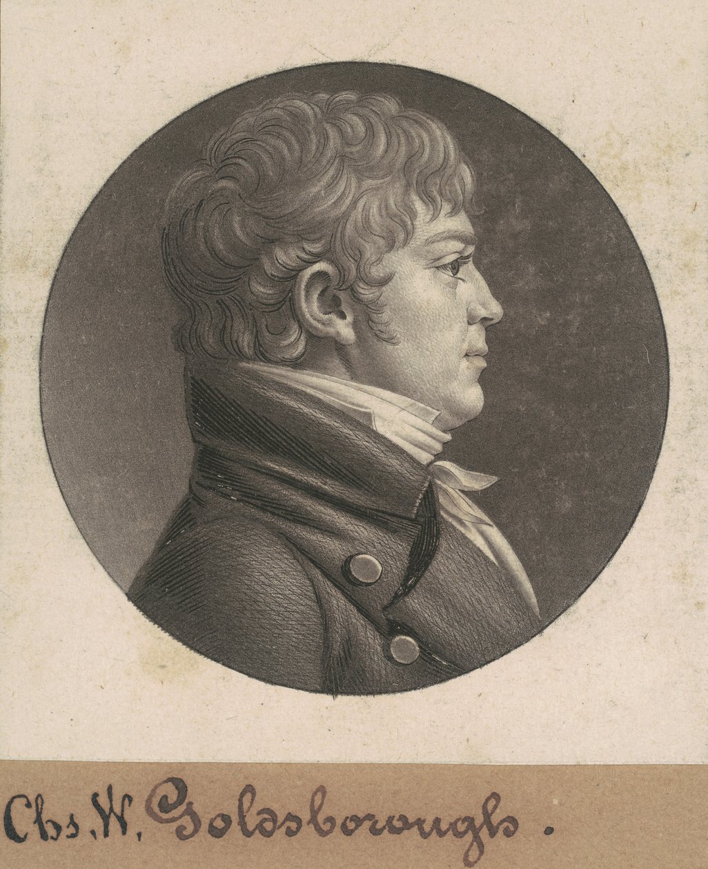 Charles W. Goldsborough od Charles B. J. Févret de Saint Mémin