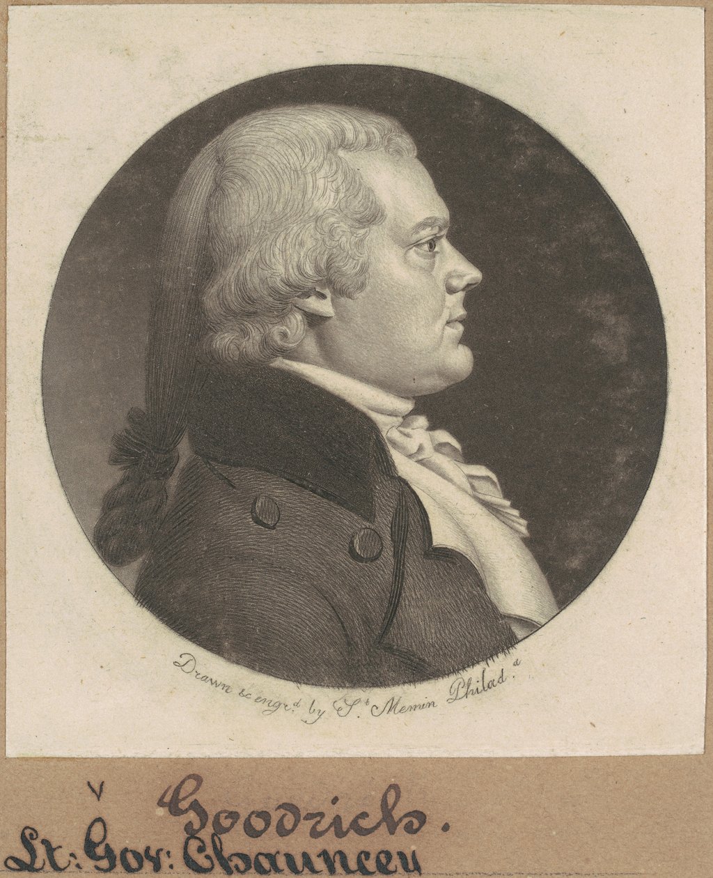 Chauncey Goodrich od Charles B. J. Févret de Saint Mémin