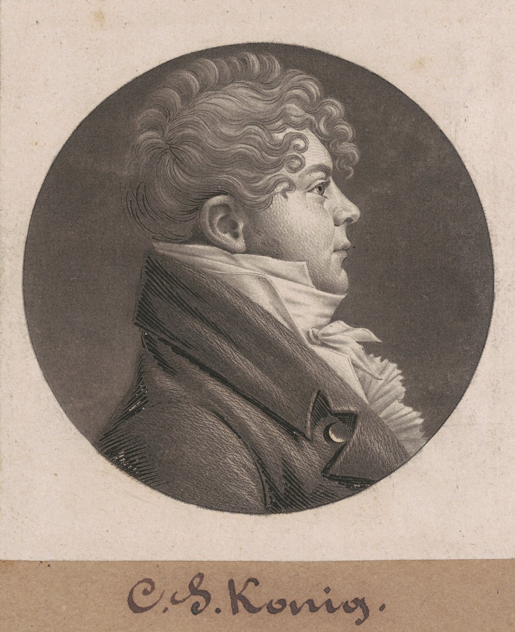 Christian Simon Konig od Charles B. J. Févret de Saint Mémin