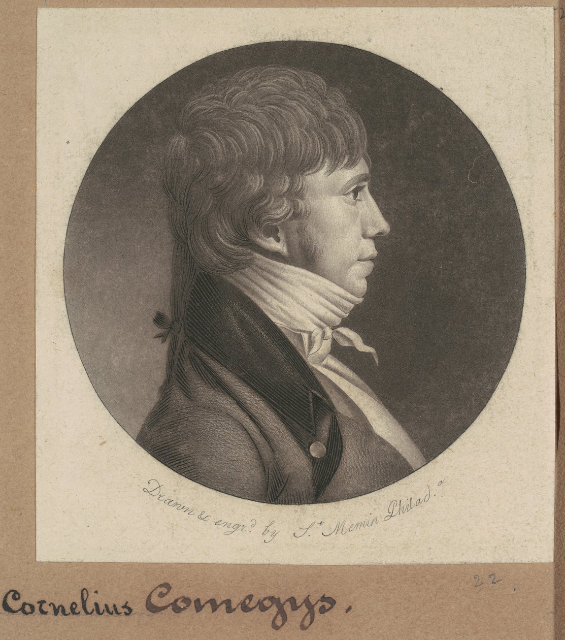 Cornelius Comegys od Charles B. J. Févret de Saint Mémin