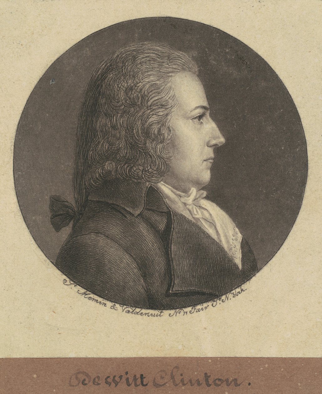 DeWitt Clinton od Charles B. J. Févret de Saint Mémin
