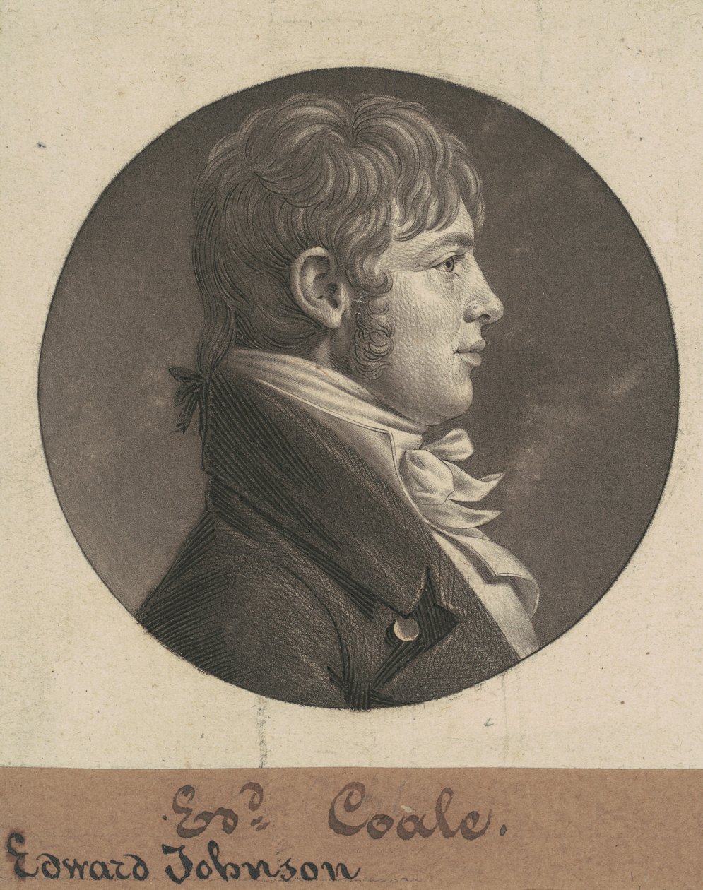Edward Johnson Coale od Charles B. J. Févret de Saint Mémin