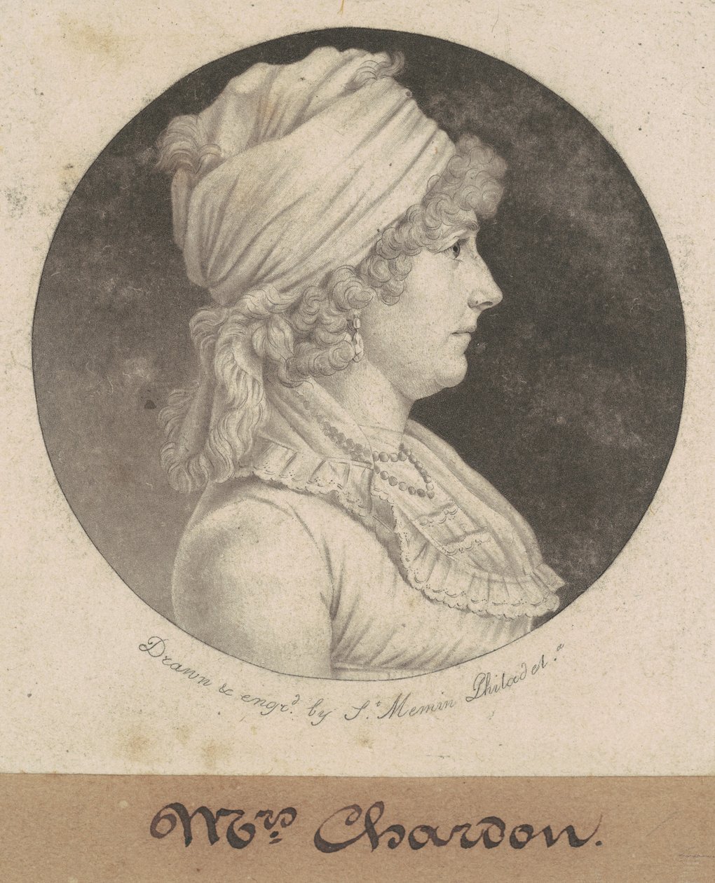 Eleanor Rawle Chardon od Charles B. J. Févret de Saint Mémin
