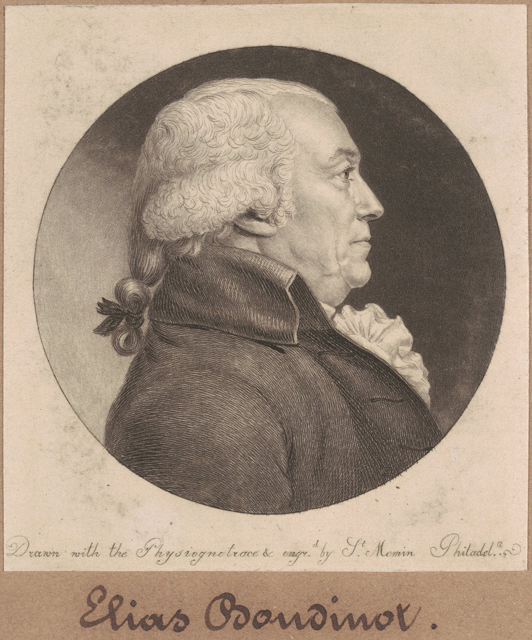 Elias Boudinot od Charles B. J. Févret de Saint Mémin