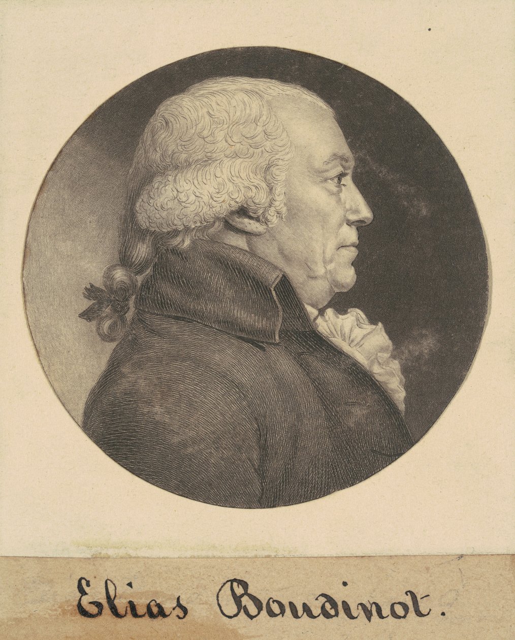 Elias Boudinot od Charles B. J. Févret de Saint Mémin